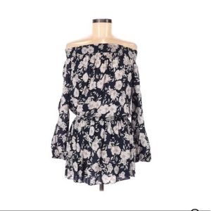 Intermix floral off the shoulder dress